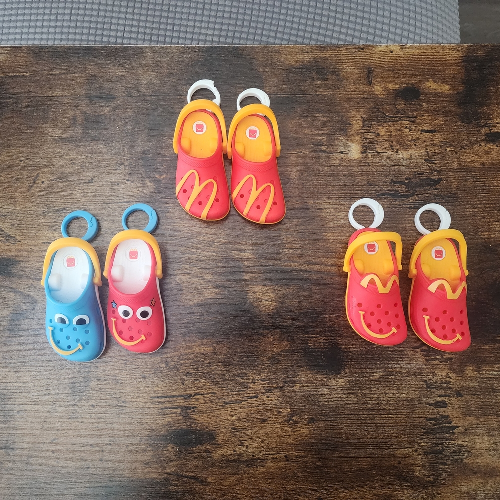 Colorful Kids Clogs - Red and Blue